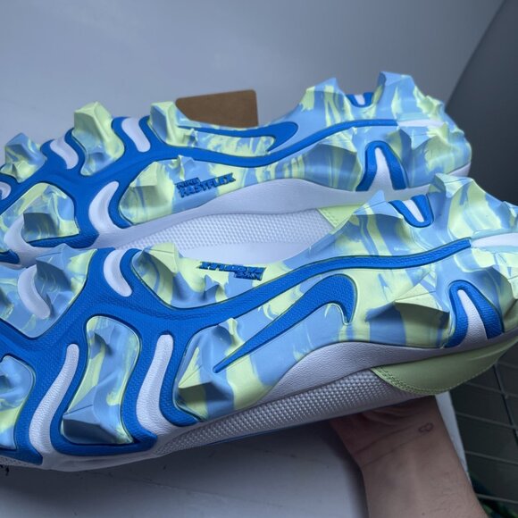 Nike Force Trout 9 Pro Baseball Cleats White Blue FB9728-101 Men’s Size 12 NEW - Picture 7 of 15